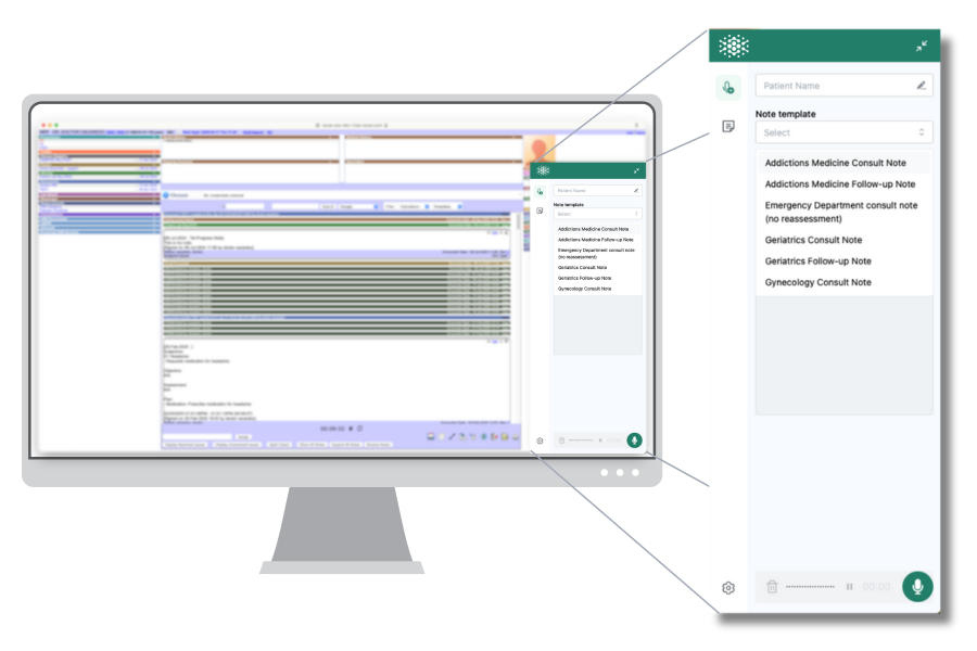 Nexus AI-specialty-templates Nexus AI customizable template specialty physicians
